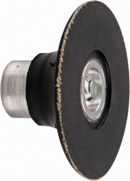 Standard Abrasives - 2" Diam Quick-Change Disc Backing Pad - 1/4" Shank Diam, Medium Density, 25,000 RPM, SocAtt Compatible - Exact Tool & Supply