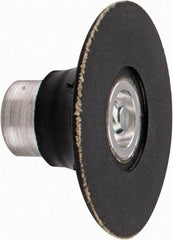 Standard Abrasives - 2" Diam Quick-Change Disc Backing Pad - 1/4" Shank Diam, Medium Density, 25,000 RPM, SocAtt Compatible - Exact Tool & Supply