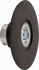 Standard Abrasives - 3" Diam Quick-Change Disc Backing Pad - 1/4" Shank Diam, Medium Density, 20,000 RPM, SocAtt Compatible - Exact Tool & Supply