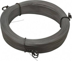Made in USA - 3 Gage, 0.012 Inch Diameter x 2,604 Ft. Long, 302/304 Music Wire Coil - ASTM A580, 1 Lb. Shipping Weight - Exact Tool & Supply
