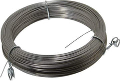 Made in USA - 14 Gage, 0.033 Inch Diameter x 344 Ft. Long, 302/304 Music Wire Coil - ASTM A580, 1 Lb. Shipping Weight - Exact Tool & Supply