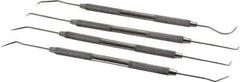 Value Collection - 4 Piece Precision Probe Set - Stainless Steel - Exact Tool & Supply