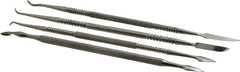 Value Collection - 4 Piece Carver Set - Stainless Steel - Exact Tool & Supply