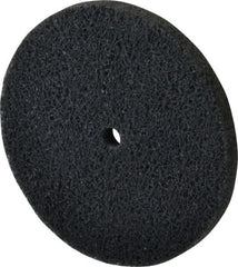 Standard Abrasives - 3" Diam, 1/4" Center Hole, Fine Grade, Silicon Carbide Deburring Wheel - Exact Tool & Supply