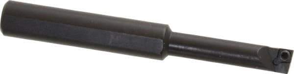 Seco - 0.277" Min Bore Diam, 2-1/2" OAL, 3/8" Shank Diam, SCLD Indexable Boring Bar - 1-1/4" Max Bore Depth, CD.. 1.2 Insert, Screw Holding Method - Exact Tool & Supply