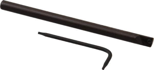 Seco - 0.29" Min Bore Diam, 4" OAL, 1/4" Shank Diam, STLD Indexable Boring Bar - TD.. 1.2 Insert, Screw Holding Method - Exact Tool & Supply