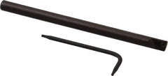 Seco - 0.29" Min Bore Diam, 4" OAL, 1/4" Shank Diam, STLD Indexable Boring Bar - TD.. 1.2 Insert, Screw Holding Method - Exact Tool & Supply