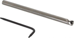 Seco - 0.29" Min Bore Diam, 4" OAL, 1/4" Shank Diam, STLD Indexable Boring Bar - TD.. 1.2 Insert, Screw Holding Method - Exact Tool & Supply