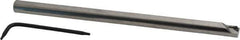 Seco - 0.35" Min Bore Diam, 6" OAL, 0.312" Shank Diam, STLD Indexable Boring Bar - TD.. 1.2 Insert, Screw Holding Method - Exact Tool & Supply