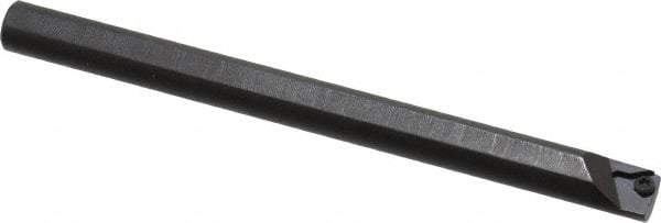 Seco - 0.35" Min Bore Diam, 4" OAL, 0.312" Shank Diam, STFD Indexable Boring Bar - TD.. 1.2 Insert, Screw Holding Method - Exact Tool & Supply