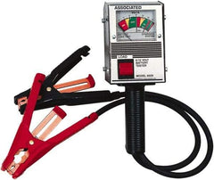 Associated Equipment - 6/12 Volt Battery Load Tester - 400 to 1,000 CCA Range, 2' Cable - Exact Tool & Supply