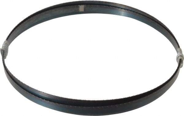 Disston - 14 TPI, 7' 9" Long x 1/2" Wide x 0.025" Thick, Welded Band Saw Blade - Carbon Steel, Toothed Edge, Raker Tooth Set, Flexible Back, Contour Cutting - Exact Tool & Supply