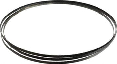Disston - 14 TPI, 7' 9" Long x 1/4" Wide x 0.025" Thick, Welded Band Saw Blade - Carbon Steel, Toothed Edge, Raker Tooth Set, Flexible Back, Contour Cutting - Exact Tool & Supply