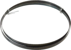Disston - 14 TPI, 7' 9-1/2" Long x 1/2" Wide x 0.025" Thick, Welded Band Saw Blade - Carbon Steel, Toothed Edge, Raker Tooth Set, Flexible Back, Contour Cutting - Exact Tool & Supply