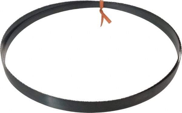 Disston - 14 TPI, 8' Long x 1/2" Wide x 0.025" Thick, Welded Band Saw Blade - Carbon Steel, Toothed Edge, Raker Tooth Set, Flexible Back, Contour Cutting - Exact Tool & Supply