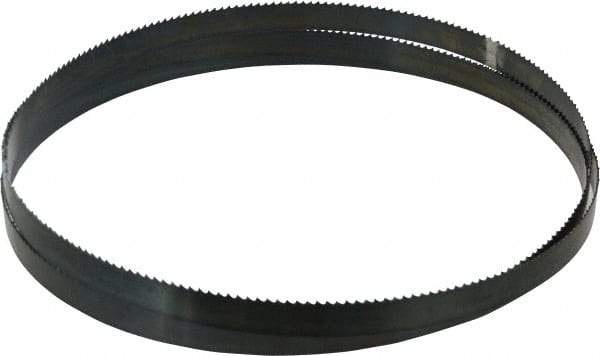 Disston - 6 TPI, 9' Long x 3/4" Wide x 0.032" Thick, Welded Band Saw Blade - Carbon Steel, Toothed Edge, Raker Tooth Set, Flexible Back, Contour Cutting - Exact Tool & Supply