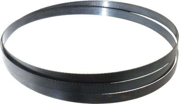 Disston - 14 TPI, 9' 7-1/2" Long x 3/4" Wide x 0.032" Thick, Welded Band Saw Blade - Carbon Steel, Toothed Edge, Raker Tooth Set, Flexible Back, Contour Cutting - Exact Tool & Supply