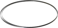 Disston - 6 TPI, 12' 6" Long x 1/4" Wide x 0.025" Thick, Welded Band Saw Blade - Carbon Steel, Toothed Edge, Raker Tooth Set, Flexible Back, Contour Cutting - Exact Tool & Supply