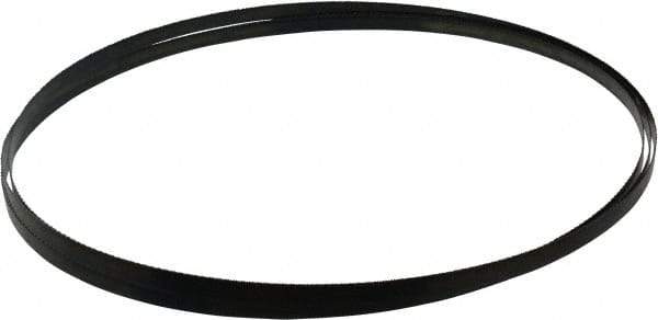 Disston - 18 TPI, 12' 6" Long x 1/2" Wide x 0.025" Thick, Welded Band Saw Blade - Carbon Steel, Toothed Edge, Raker Tooth Set, Flexible Back, Contour Cutting - Exact Tool & Supply