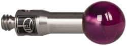 Renishaw - 0.1969 Inch Ball Diameter, Stainless Steel Stem, M2 Thread, Ruby Point Ball Tip CMM Stylus - 0.3937 Inch Working Length, 0.0984 Inch Stem Diameter, 0.3937 Inch Overall Length - Exact Tool & Supply