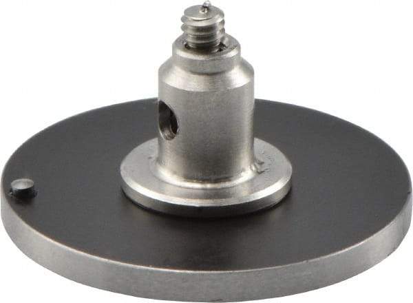 Renishaw - 0.71 Inch Ball Diameter, Stainless Steel Stem, M2 Thread, Steel Point Disc Tip CMM Stylus - 1.5 mm Working Length, 0.17 Inch Stem Diameter, 8.6 mm Overall Length - Exact Tool & Supply