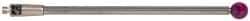 Renishaw - 0.1575 Inch Ball Diameter, Carbide Stem, M2 Thread, Ruby Point Ball Tip CMM Stylus - 1.9685 Inch Working Length, 0.0787 Inch Stem Diameter, 1.9685 Inch Overall Length - Exact Tool & Supply
