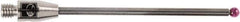 Renishaw - 0.0787 Inch Ball Diameter, Carbide Stem, M3 Thread, Ruby Point Ball Tip CMM Stylus - 1.2795 Inch Working Length, 0.0591 Inch Stem Diameter, 1.5748 Inch Overall Length - Exact Tool & Supply