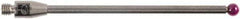 Renishaw - 3 mm Ball Diameter, Carbide Stem, M5 Thread, Ruby Point Ball Tip CMM Stylus - 48 mm Working Length, 58 mm Overall Length - Exact Tool & Supply