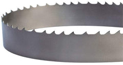Lenox - 3 to 4 TPI, 12' 10" Long x 1" Wide x 0.035" Thick, Welded Band Saw Blade - Bi-Metal, Toothed Edge, Modified Raker Tooth Set, Flexible Back - Exact Tool & Supply