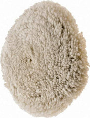 Dico - 7" Diam 100% Wool Bonnet Pad - 1" Pile - Exact Tool & Supply