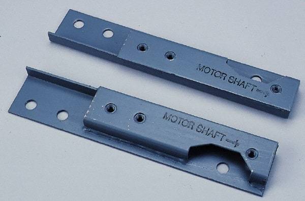 Made in USA - Steel Motor Mount - Adaptable Motor Mounts, 254U/256U NEMA Frame - Exact Tool & Supply