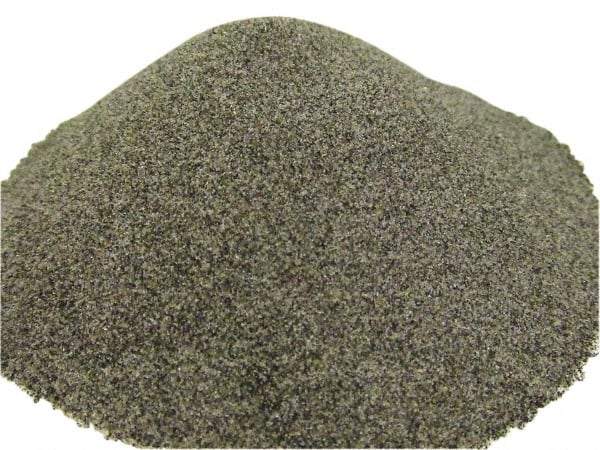 Made in USA - Fine Grade Angular Aluminum Oxide - 400 Grit, 9 Max Hardness, 50 Lb Box - Exact Tool & Supply