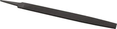 Value Collection - 14" Long, Second Cut, Flat American-Pattern File - Tang - Exact Tool & Supply