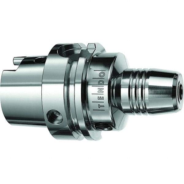 Schunk - HSK63A Taper Shank, 3/4" Hole Diam, Hydraulic Tool Holder/Chuck - 37.5mm Nose Diam, 90mm Projection, 41.5mm Clamp Depth, 25,000 RPM, Through Coolant - Exact Tool & Supply