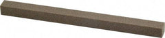 Norton - 4" Long x 1/4" Wide x 1/4" Thick, Aluminum Oxide Sharpening Stone - Square - Exact Tool & Supply