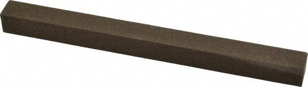 Norton - 6" Long x 1/2" Wide x 1/2" Thick, Aluminum Oxide Sharpening Stone - Square, Coarse Grade - Exact Tool & Supply