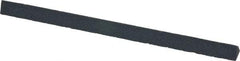 Norton - 4" Long x 1/4" Wide x 1/4" Thick, Silicon Carbide Sharpening Stone - Triangle, Fine Grade - Exact Tool & Supply