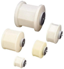 Made in USA - 4-1/2" Overall Height, 5" OD Rotary Tumbler Barrel - 22 oz Capacity - Exact Tool & Supply