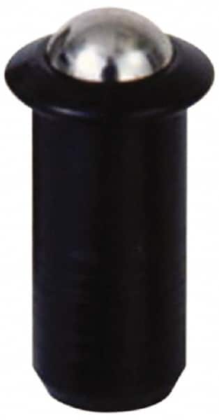 TE-CO - Press-Fit Ball Plungers Body Diameter (Decimal Inch): 0.3750 Body Length (Decimal Inch): 0.8680 - Exact Tool & Supply