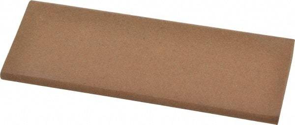 Norton - 4-1/2" Long x 1-3/4" Diam x 1/2" Thick, Aluminum Oxide Sharpening Stone - Round, Medium Grade - Exact Tool & Supply