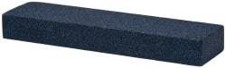 Norton - 4" Long x 1" Wide x 1/2" Thick, Silicon Carbide Sharpening Stone - Rectangle, Medium Grade - Exact Tool & Supply