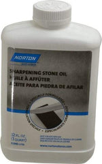 Norton - Sharpening Stone Oil Container Size Range: 32 oz. - 127.9 oz. Food Grade: NonFoodGrade - Exact Tool & Supply