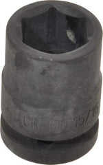 Blackhawk by Proto - 3/4" Drive 15/16" Standard Impact Socket - 6 Points, 2" OAL - Exact Tool & Supply