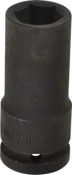Blackhawk by Proto - 3/4" Drive 7/8" Deep Impact Socket - 6 Points, 3-1/4" OAL - Exact Tool & Supply