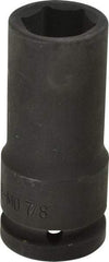 Blackhawk by Proto - 3/4" Drive 7/8" Deep Impact Socket - 6 Points, 3-1/4" OAL - Exact Tool & Supply