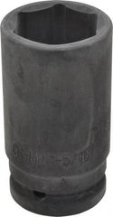 Blackhawk by Proto - 3/4" Drive 1-5/16" Deep Impact Socket - 6 Points, 3-1/4" OAL - Exact Tool & Supply