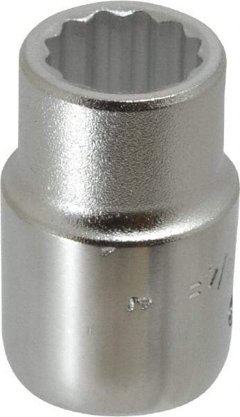 Blackhawk by Proto - 3/4", 3/4" Drive, Standard Hand Socket - 12 Points, 2" OAL, Chrome Finish - Exact Tool & Supply
