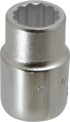 Blackhawk by Proto - 3/4", 3/4" Drive, Standard Hand Socket - 12 Points, 2" OAL, Chrome Finish - Exact Tool & Supply
