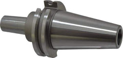Accupro - CAT40 Outside Taper, JT3 Inside Taper, CAT to Jacobs Taper Adapter - 1.58" Projection, 1.378" Nose Diam - Exact Tool & Supply