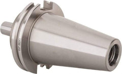 Accupro - CAT50 Outside Taper, JT3 Inside Taper, CAT to Jacobs Taper Adapter - 1.58" Projection - Exact Tool & Supply